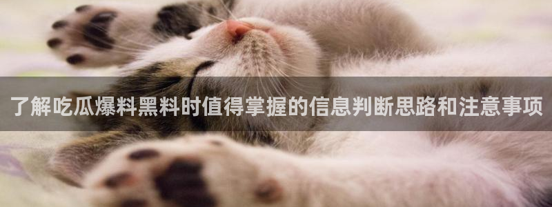 独家吃瓜公开回应
